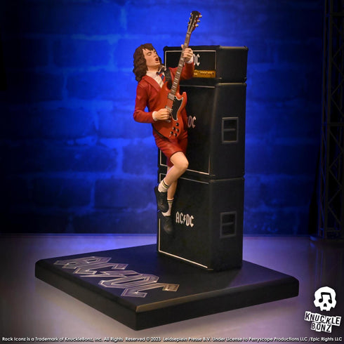 Knucklebonz AC/DC Rock Iconz Angus Young III Statue
